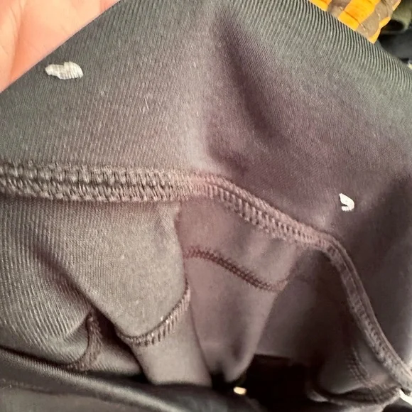 ⭐️ last Chance ⭐️ Under Armour Cropped Wide Leg Workout Black Pants Large - Picture 9 of 15